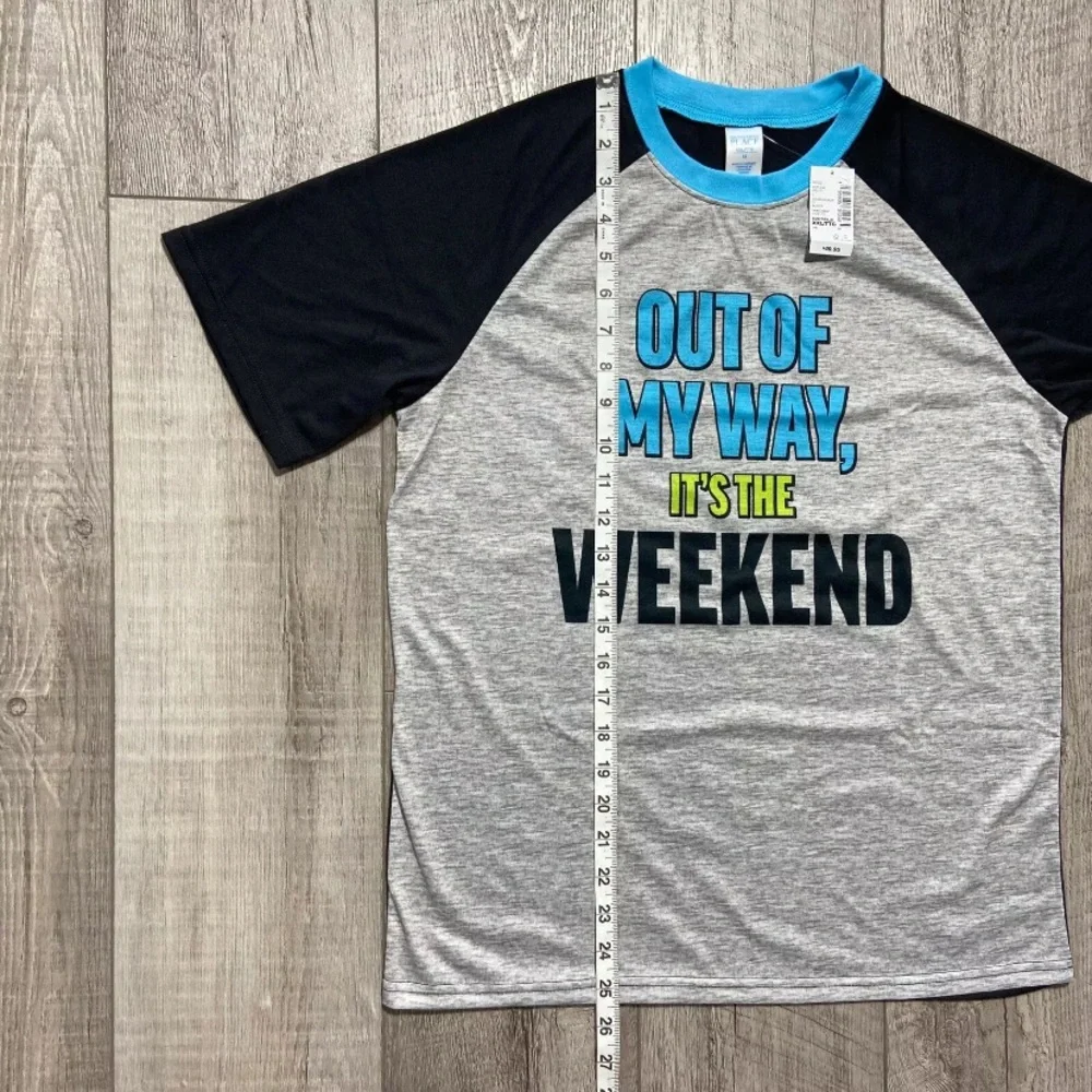 The Children’s Place‎ XXL 16 Kids Pajama Top Out Of My Way On The Weekend